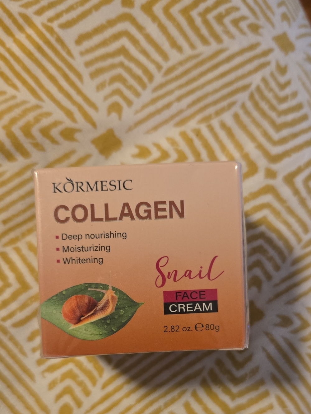 Snail Collagen Face Cream - Hydrating Anti-Wrinkle and Rejuvenating Cream